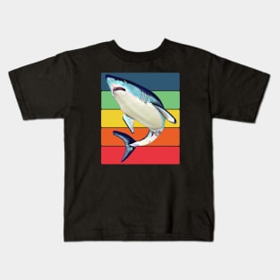 Rainbow Shark Kids T-Shirt